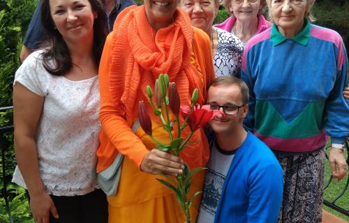 Sushri Diwakari Devi in Poland 2019