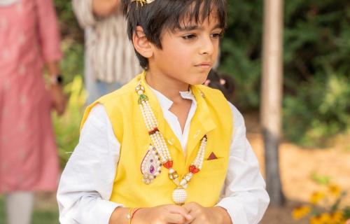Krishna & Radha Costume Parade