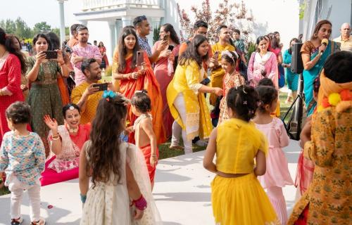 Krishna & Radha Costume Parade