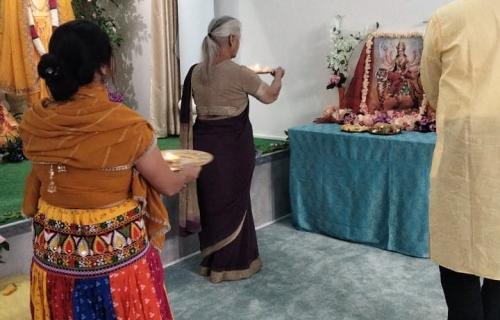 2025 Navratri at Radha Govind Bhakti Yog Mandir