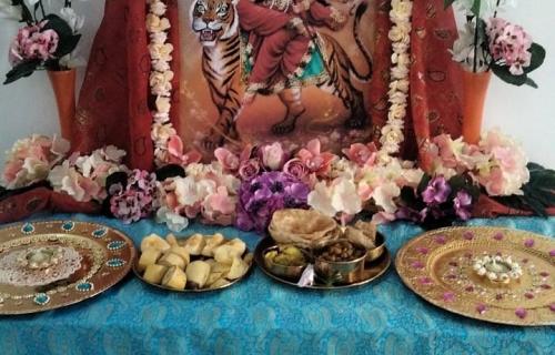 2025 Navratri at Radha Govind Bhakti Yog Mandir