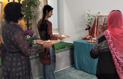 2025 Navratri at Radha Govind Bhakti Yog Mandir